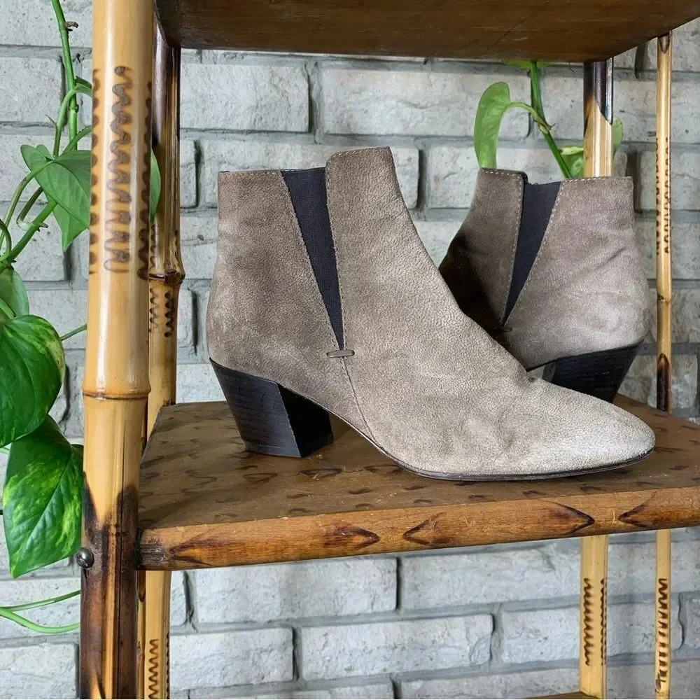 Aquatalia Suede Ankle Boots